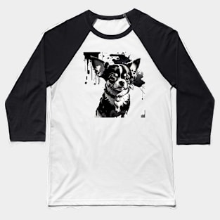 Ink & Attitude: Chihuahua Masterpiece Baseball T-Shirt